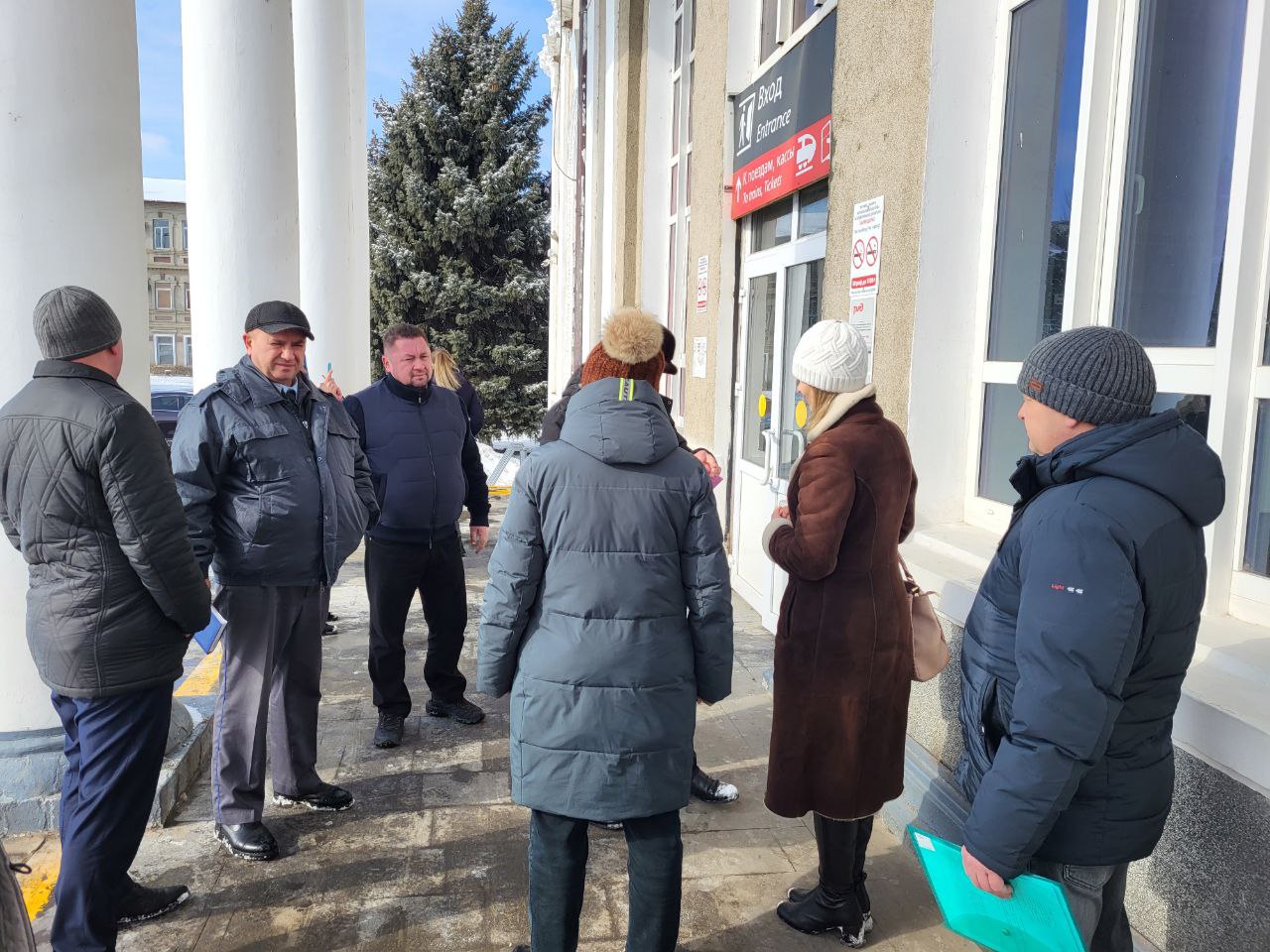 Cовместное выездное обследование железнодорожного вокзала Минеральные Воды  - Ространснадзор