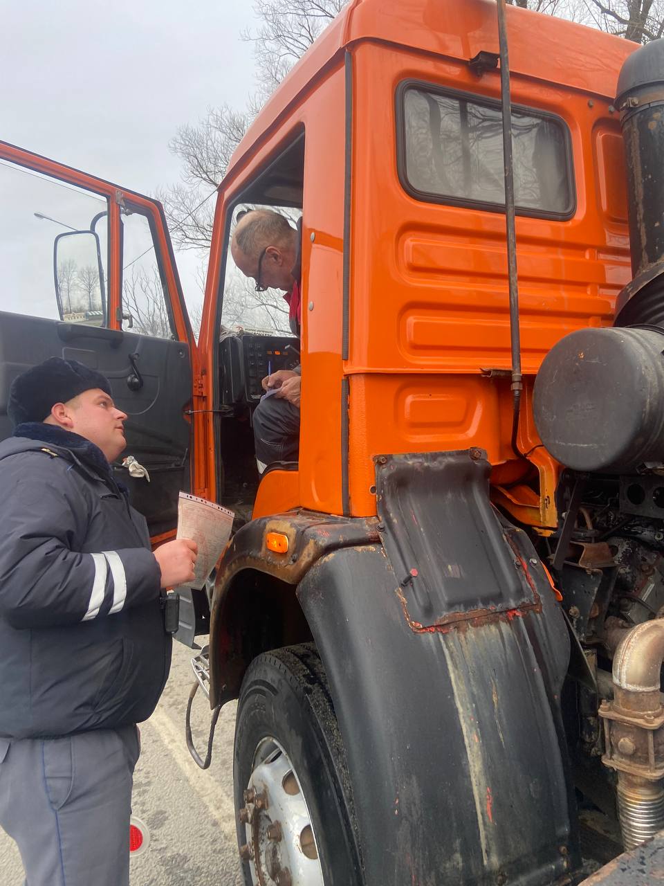 Инспекторским составом ЮГО-ЗАПАДНОГО МУГАДН ЦФО в период с 13.03.2023 по  17.03.2023 проведены рейдовые мероприятия по контролю за перевозкой опасных  грузов на федеральных дорогах Брянской области - Ространснадзор