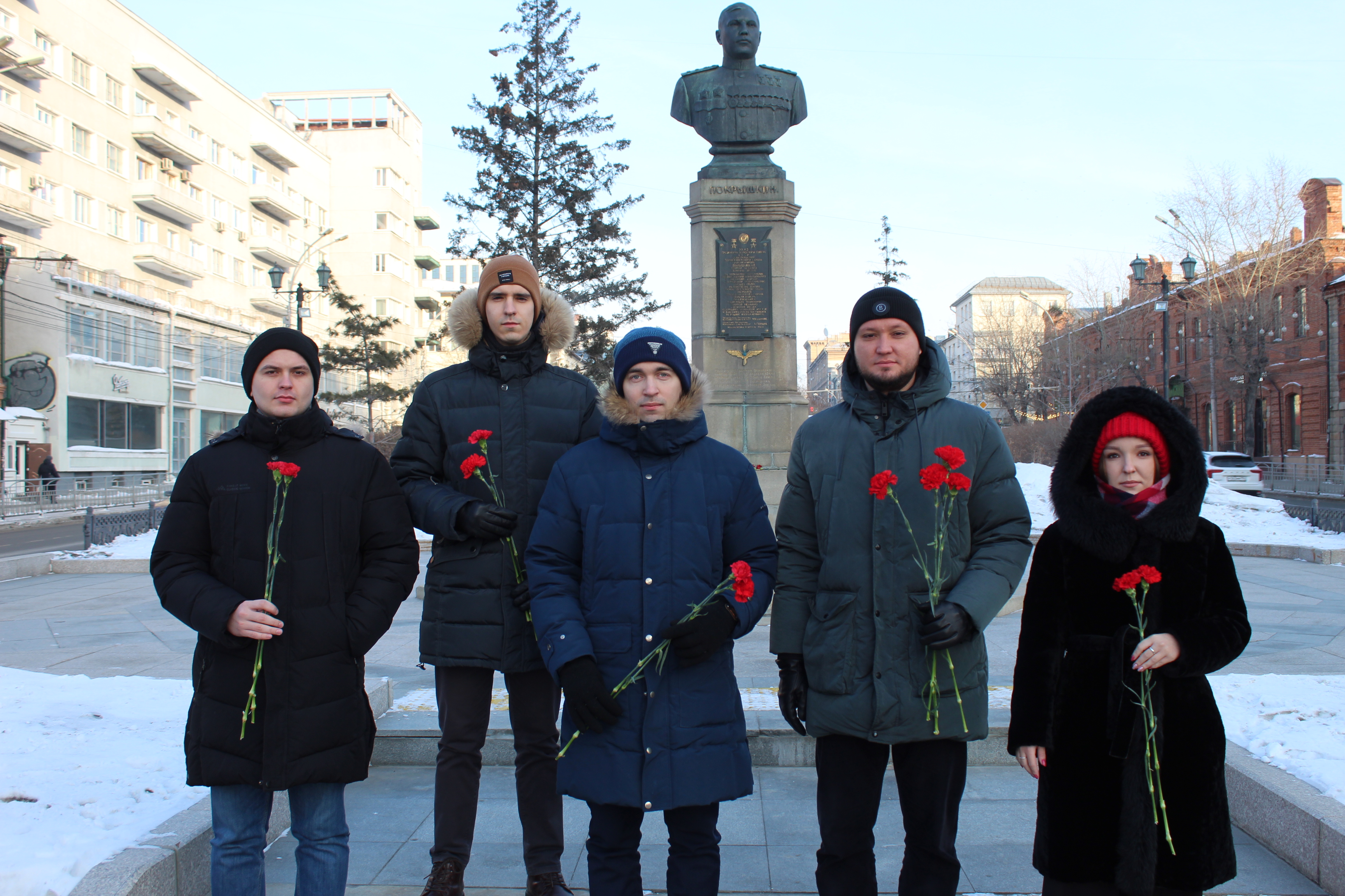 Память о Герое: Молодежь Ространснадзора почтила память Александра Покрышкина