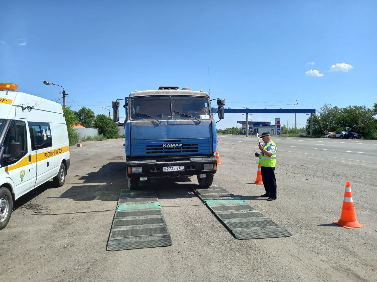 На автодорогах Челябинской области МТУ Ространснадзора по УФО проводит масштабные мероприятия в формате постоянного рейда