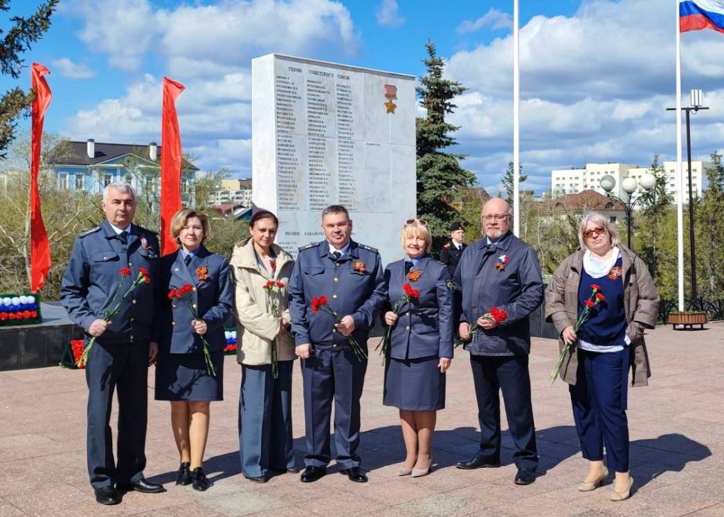Ространснадзор по всей стране почтил память героев в День Победы