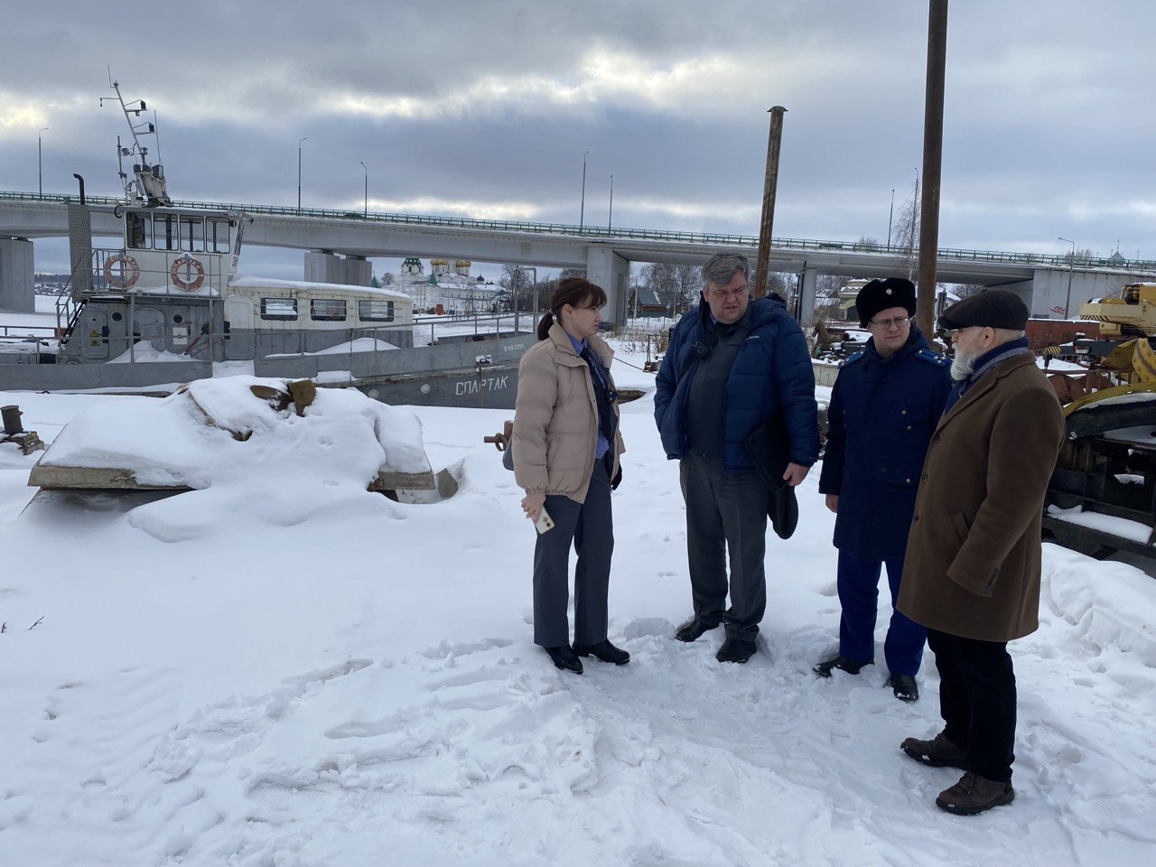 Волжским территориальным отделом ГОСМОРРЕЧНАДЗОРА МТУ Ространснадзора по ЦФО была организована проверка соблюдения правил организации ремонтно-отстойных пунктов судов