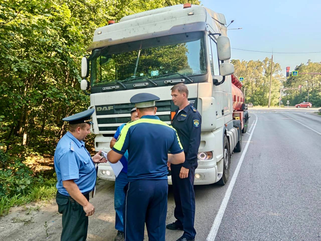 В Тамбовской области прошло рейдовое мероприятие по контролю за соблюдением транспортного законодательства