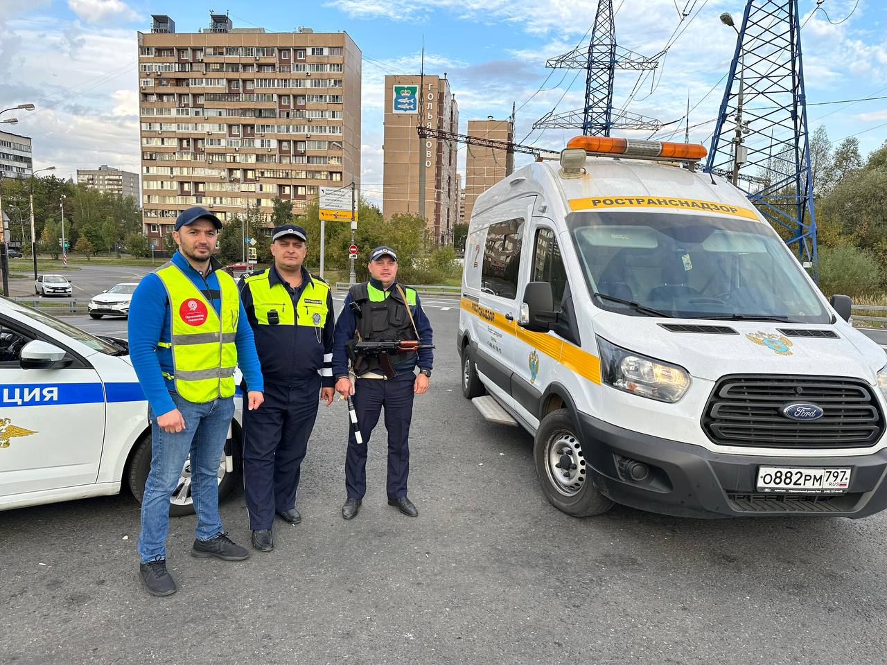 12 сентября сотрудники ТОГАДН по городу Москве МТУ Ространснадзора по ЦФО совместно с ОГИБДД УВД по ВАО города Москвы и ГКУ города Москвы «Организатор перевозок» проведено мероприятие