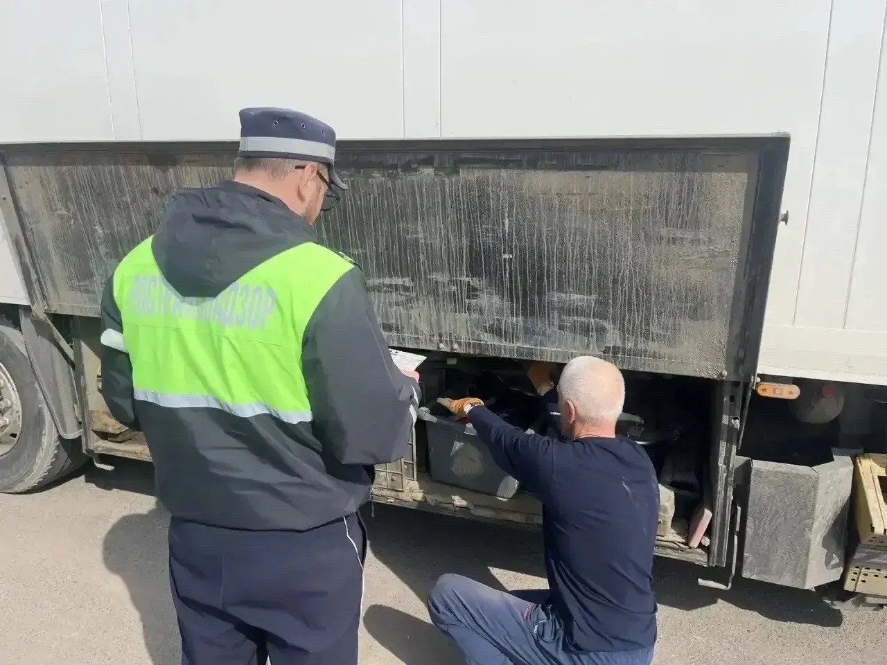 Проведён совместный контроль перевозок ТОГАДН по Липецкой области и сотрудников Россельхознадзора в части государственного ветеринарного надзора