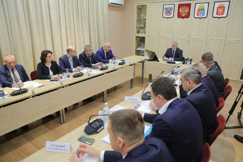 09 февраля 2024 года Владимир Рудяк принял участие в совещании под председательством Губернатора Ростовской области