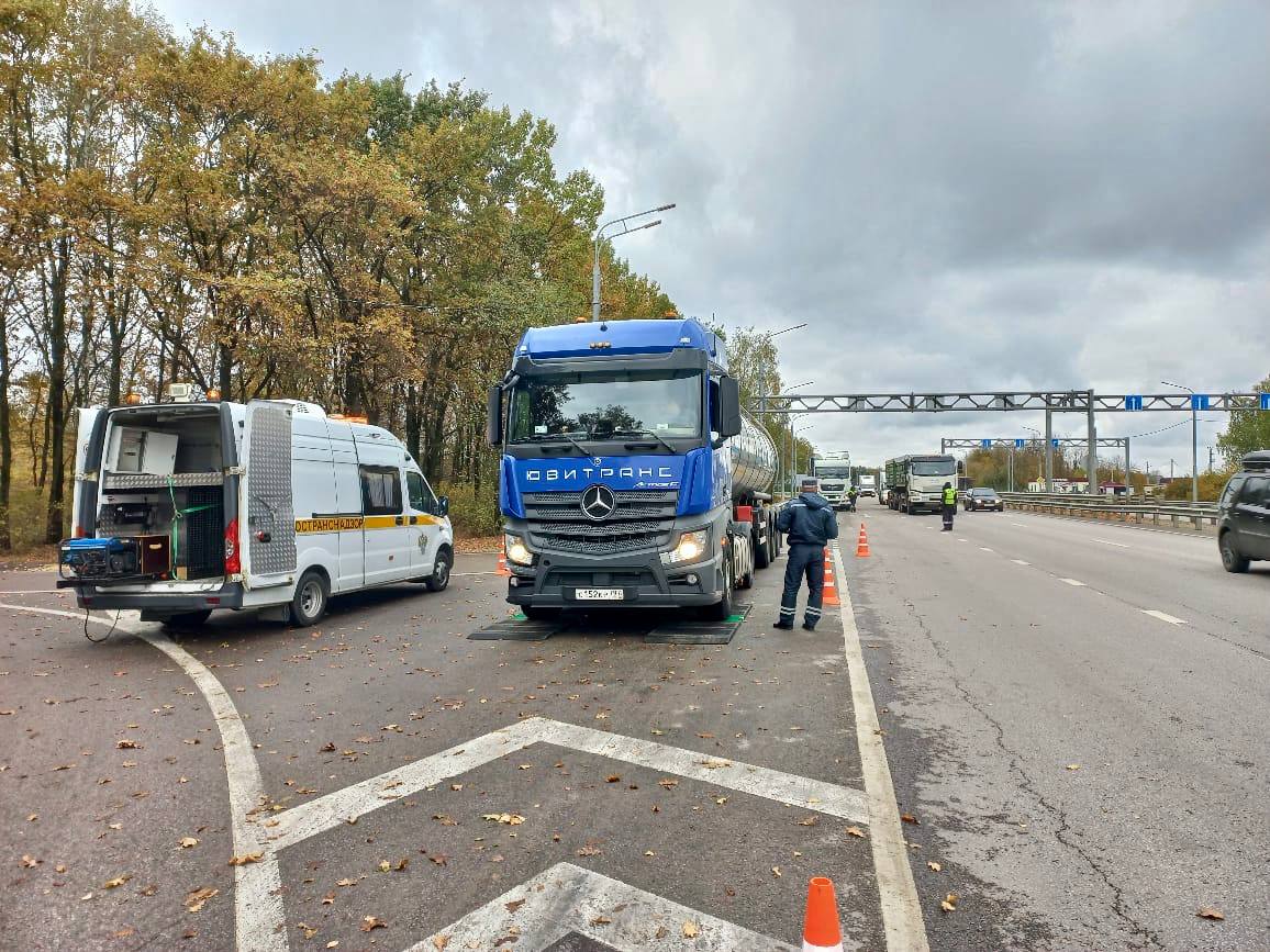 ТОГАДН по Липецкой области МТУ Ространснадзора по ЦФО при осуществлении государственного контроля (надзора) на территории Липецкой области в рамках межведомственного взаимодействия выполняет функцию весогабаритного контроля