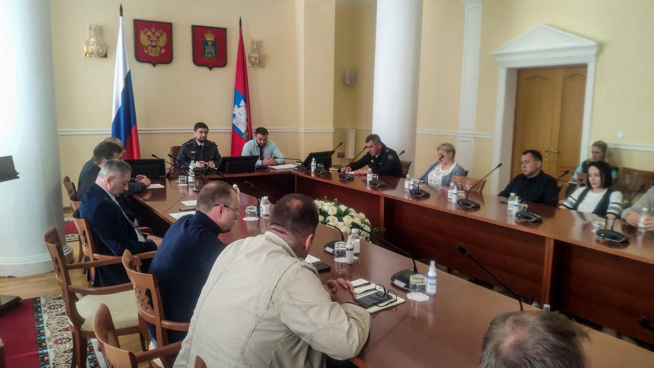 Совещание по вопросу соблюдения обязательных требований, влияющих на аварийность в Орловской области и принятия мер, направленных на обеспечение безопасных условий перевозки пассажиров автобусами