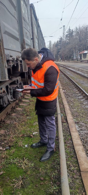 Выездное обследование на железнодорожной станции Енакиево ГУП ДНР «Донецкая железная дорога»