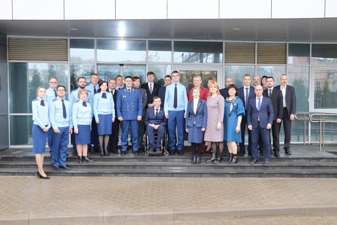 Под председательством исполняющего обязанности Московского межрегионального транспортного прокурора Юрия Городкова состоялся межведомственный учебно-методический семинар