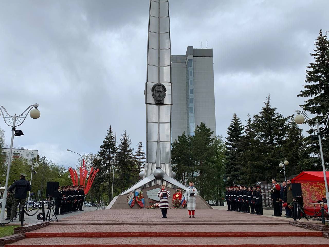 9 мая Заместитель начальника МТУ Ространснадзор по ЦФО Александр Пальчиков принял участие в торжественном митинге