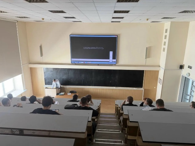 Лекция о безопасном нахождении на объектах железнодорожного транспорта в РГУПС