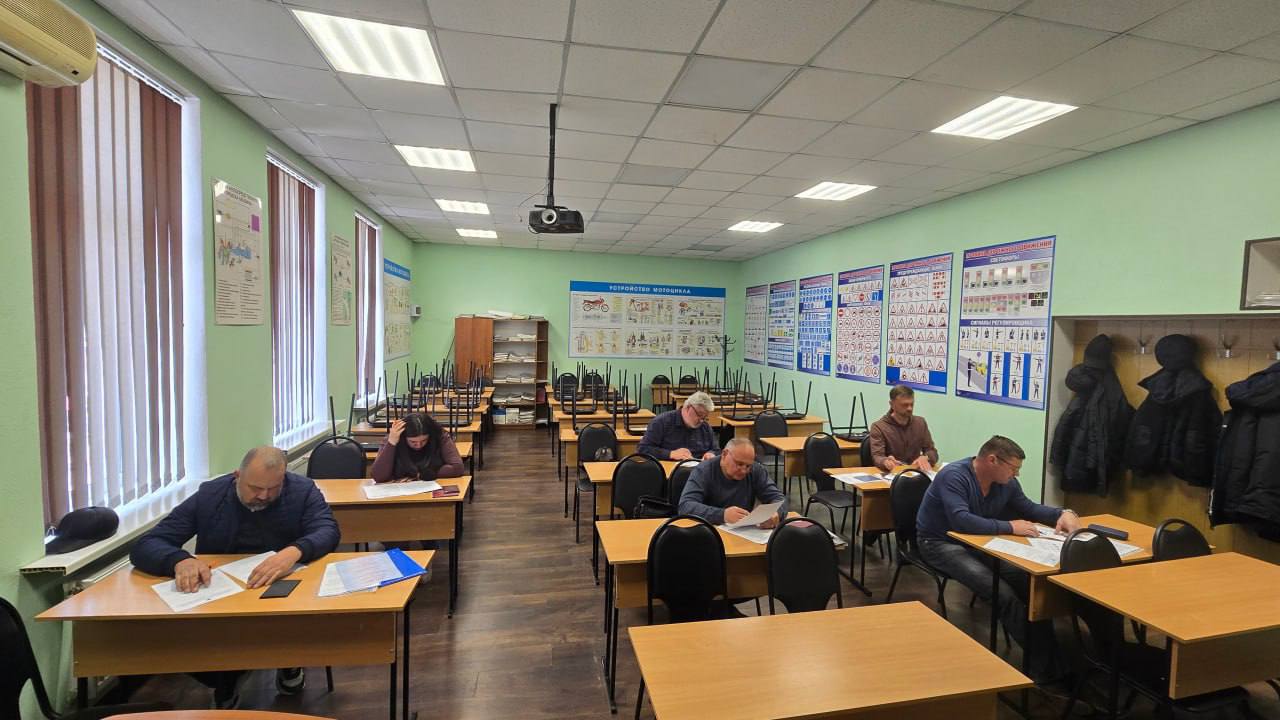 Заседание аттестационной комиссии за обеспечение безопасности дорожного движения в г. Севастополь и Республике Крым