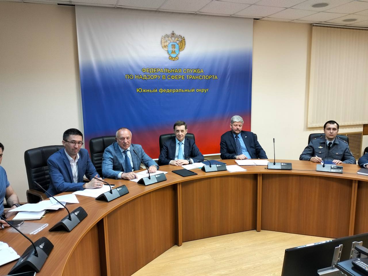 Совещание по итогам работы управления в сфере надзора за деятельностью гражданской авиации и транспортной безопасности
