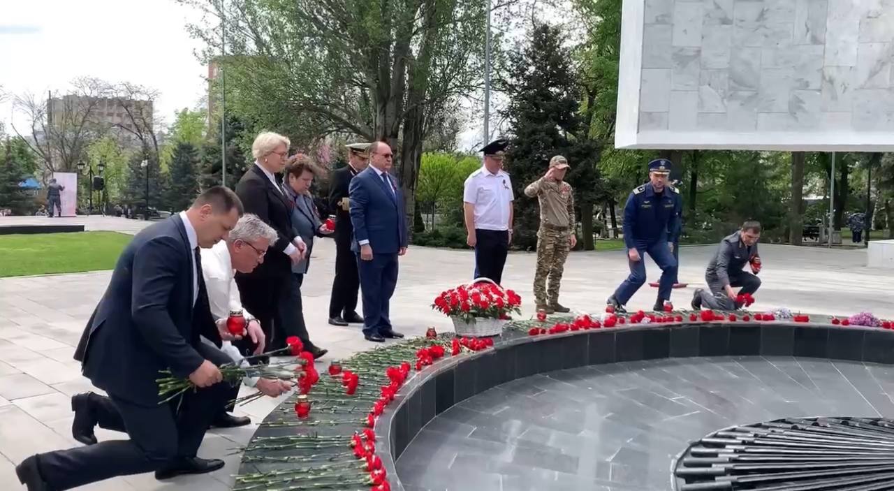«Огонь Победы» с Поклонной горы прибыл в ЮФО