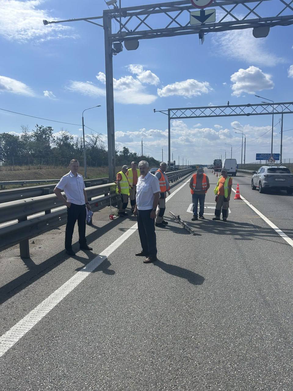 Проверка соответствия участка автомобильной дороги для осуществления автоматического весового и габаритного контроля в Краснодарском крае