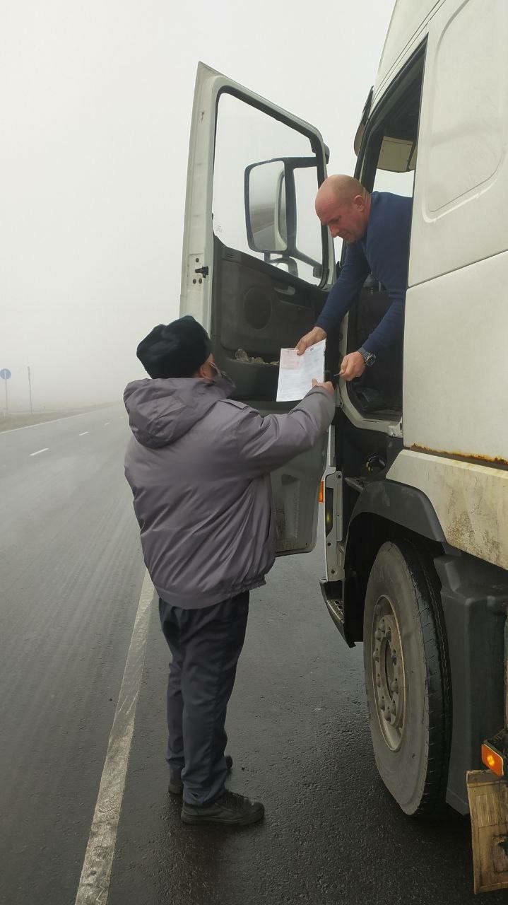 Контроль в области перевозок различных видов грузов автомобильным транспортом по Донецкой Народной Республике