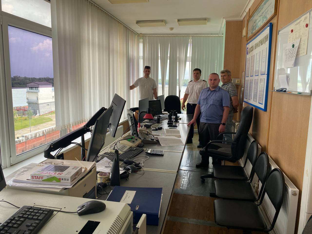 Комиссия по преддекларационному обследованию Кочетовского гидроузла
